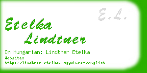 etelka lindtner business card